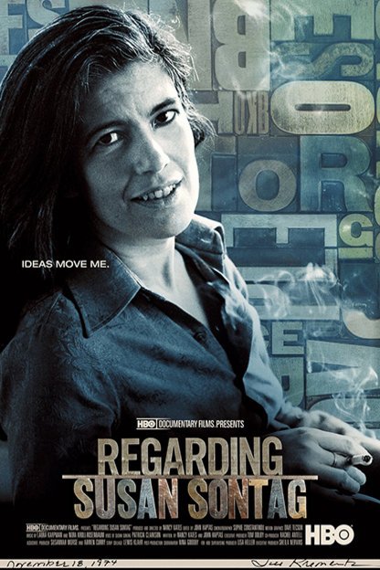 L'affiche du film Regarding Susan Sontag