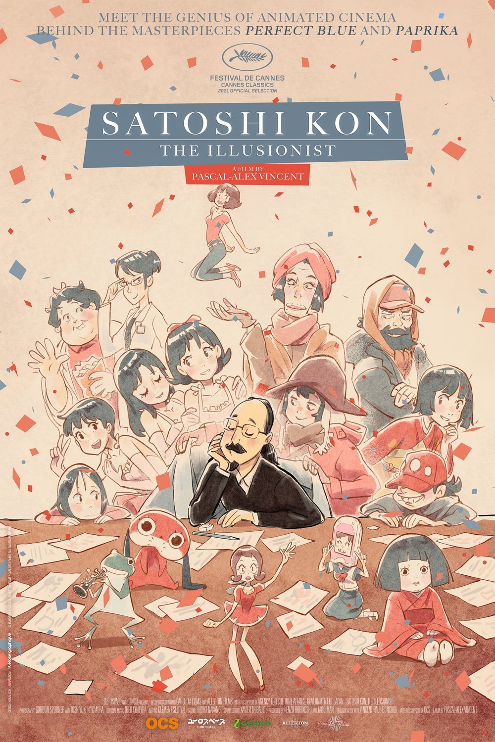 L'affiche du film Satoshi Kon: The Illusionist