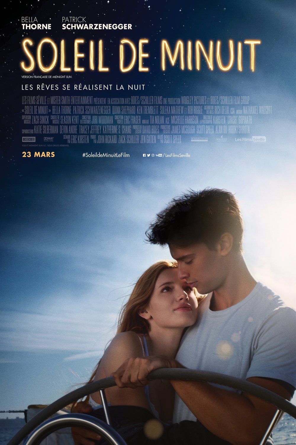 L'affiche du film Soleil de minuit