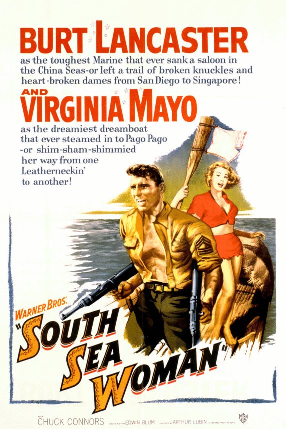 L'affiche du film South Sea Woman