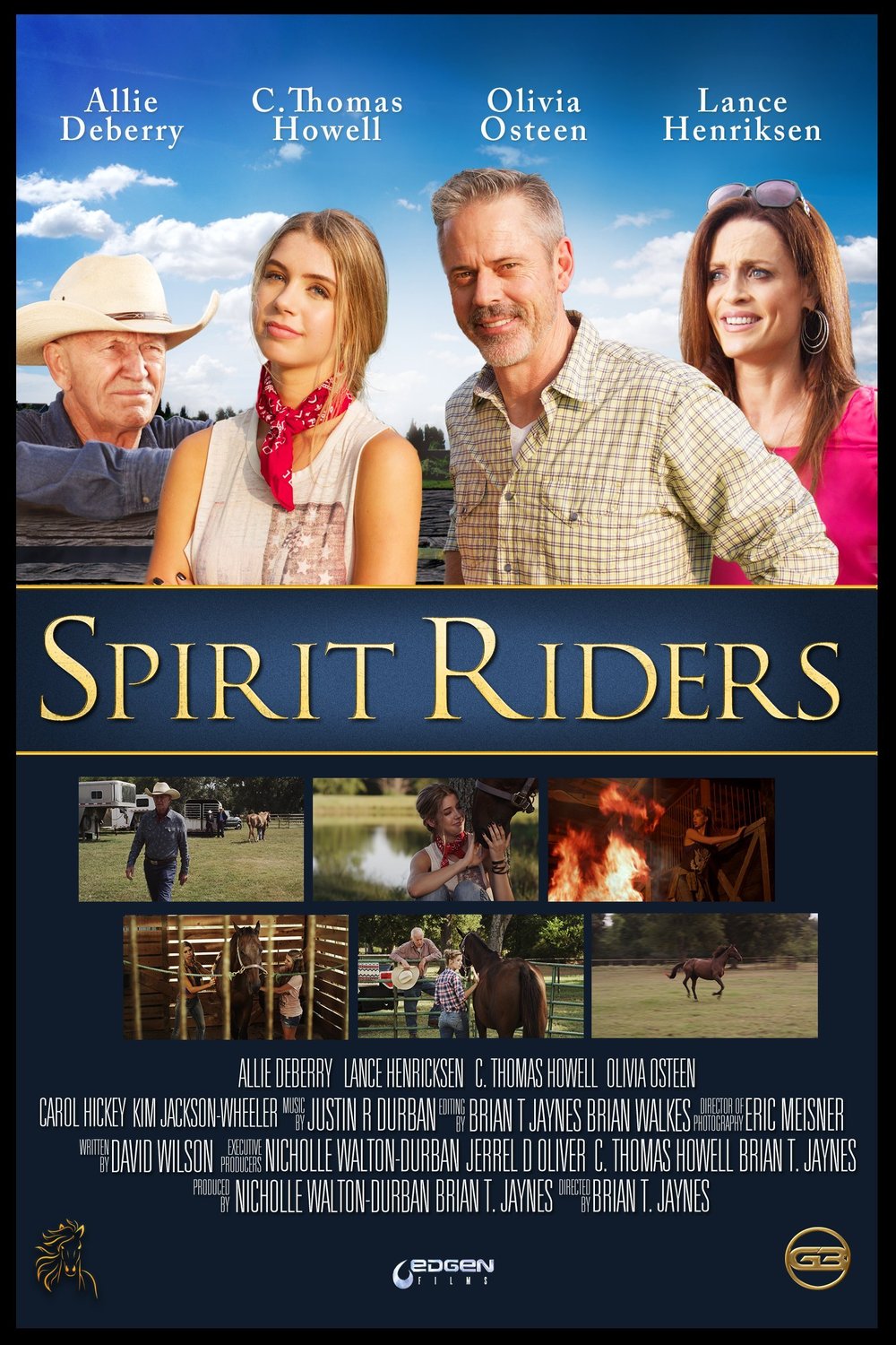 L'affiche du film Spirit Riders
