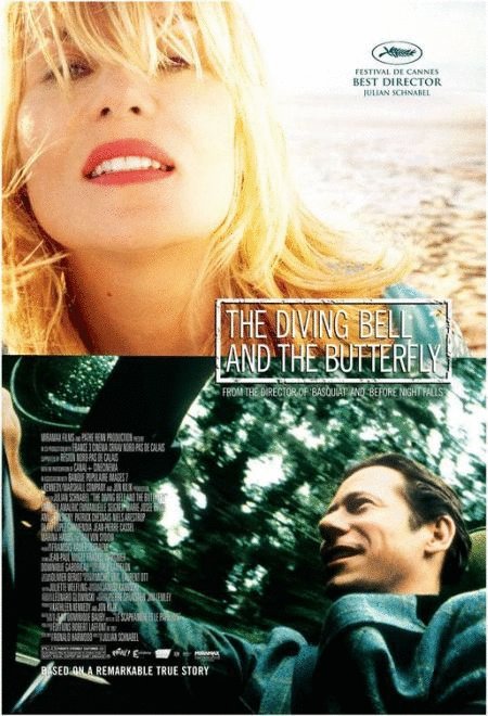 L'affiche du film The Diving Bell and the Butterfly
