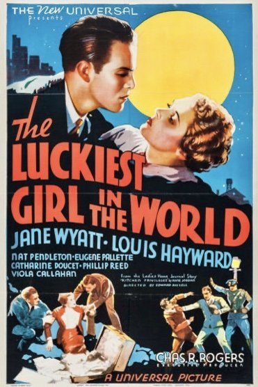 L'affiche du film The Luckiest Girl in the World