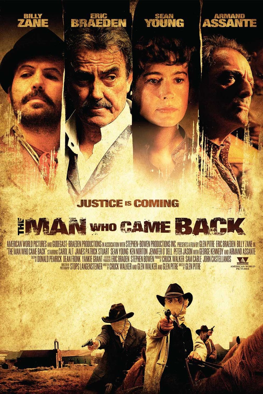 L'affiche du film The Man Who Came Back