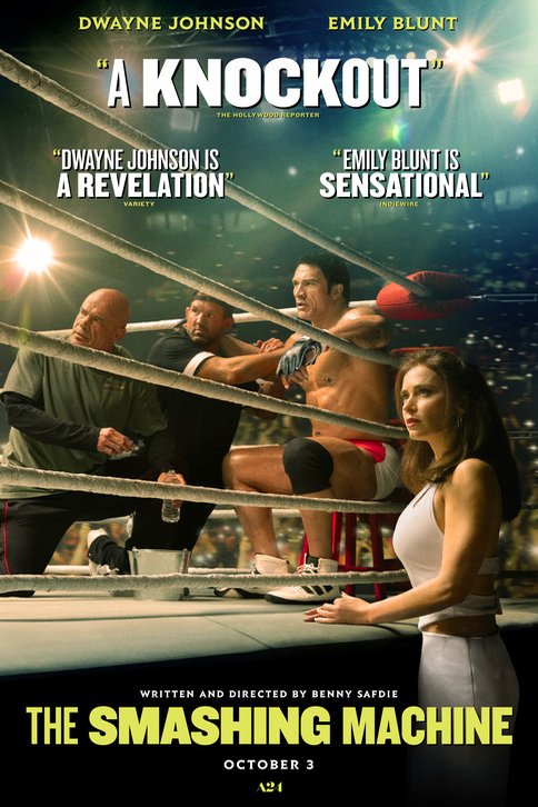 L'affiche du film The Smashing Machine