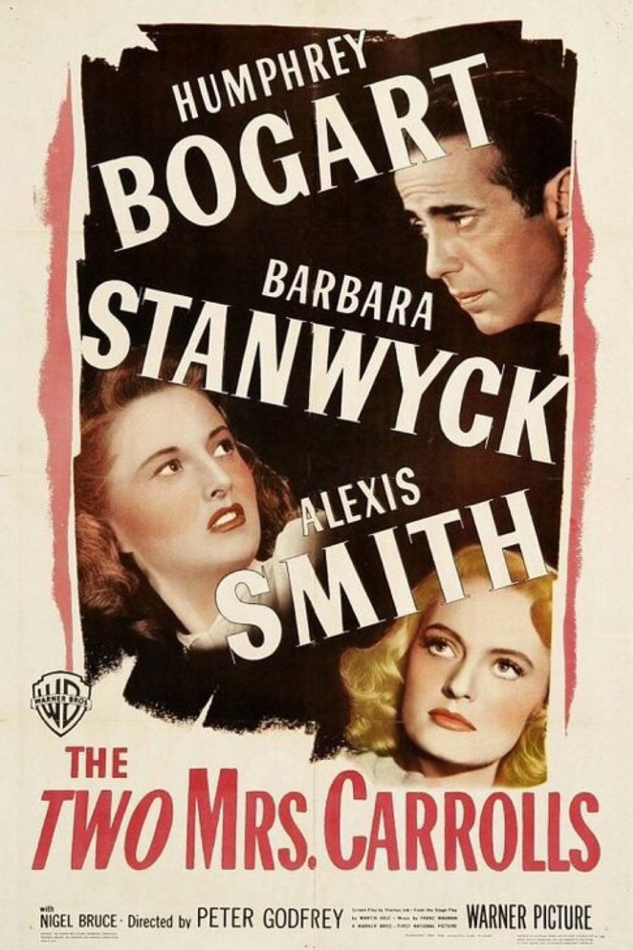 L'affiche du film The Two Mrs. Carrolls