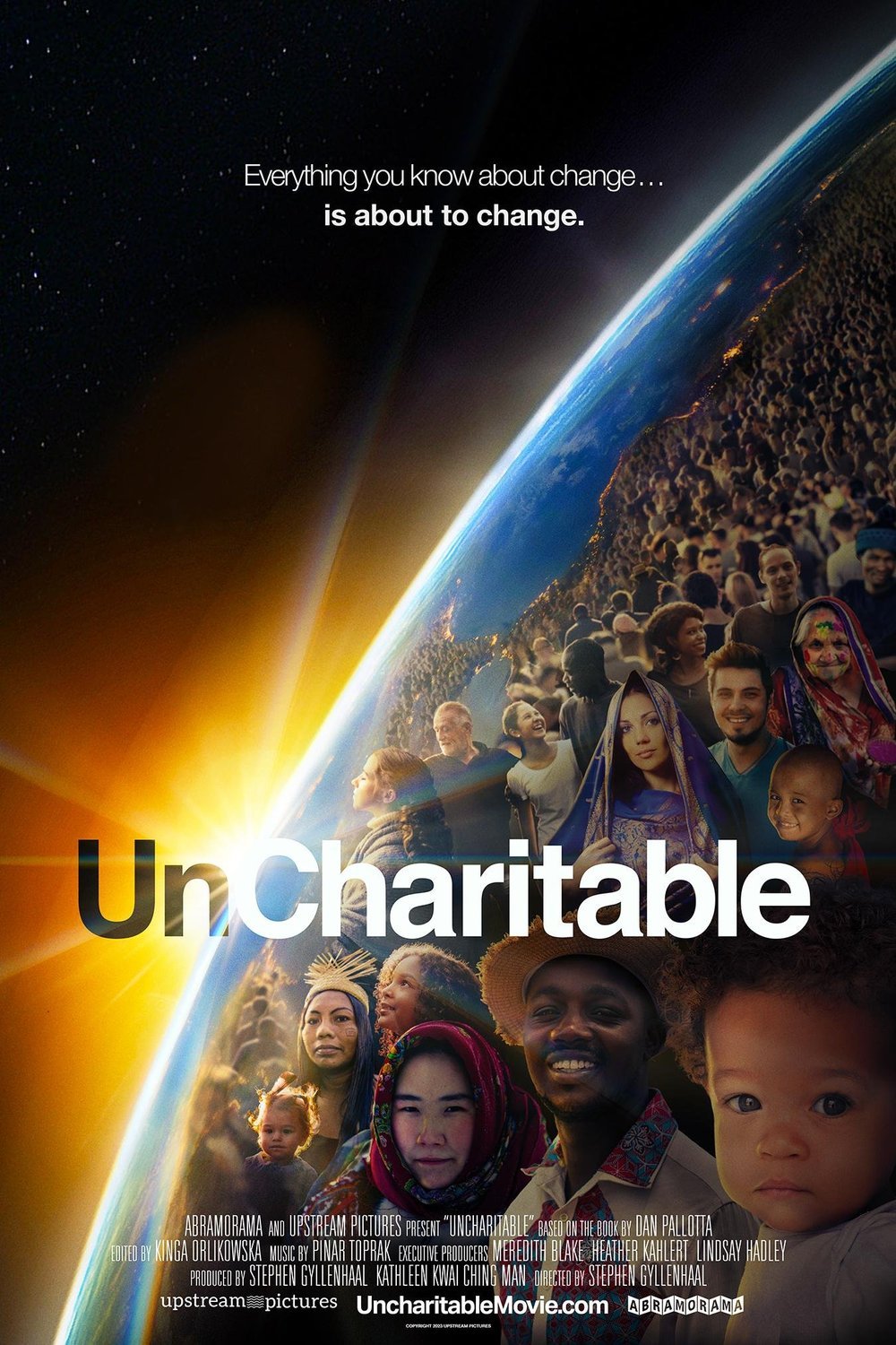 L'affiche du film Uncharitable