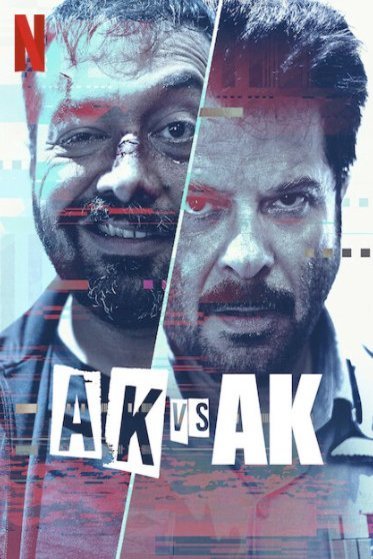 Hindi poster of the movie AK vs AK