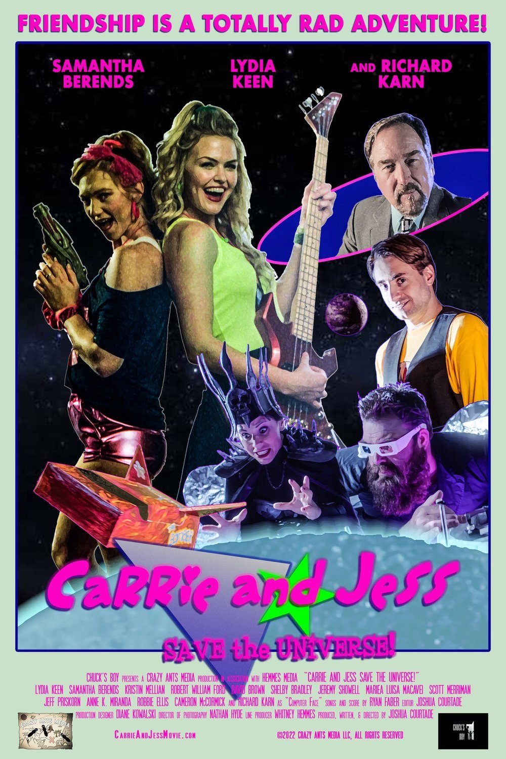 L'affiche du film Carrie and Jess Save the Universe! [2022]
