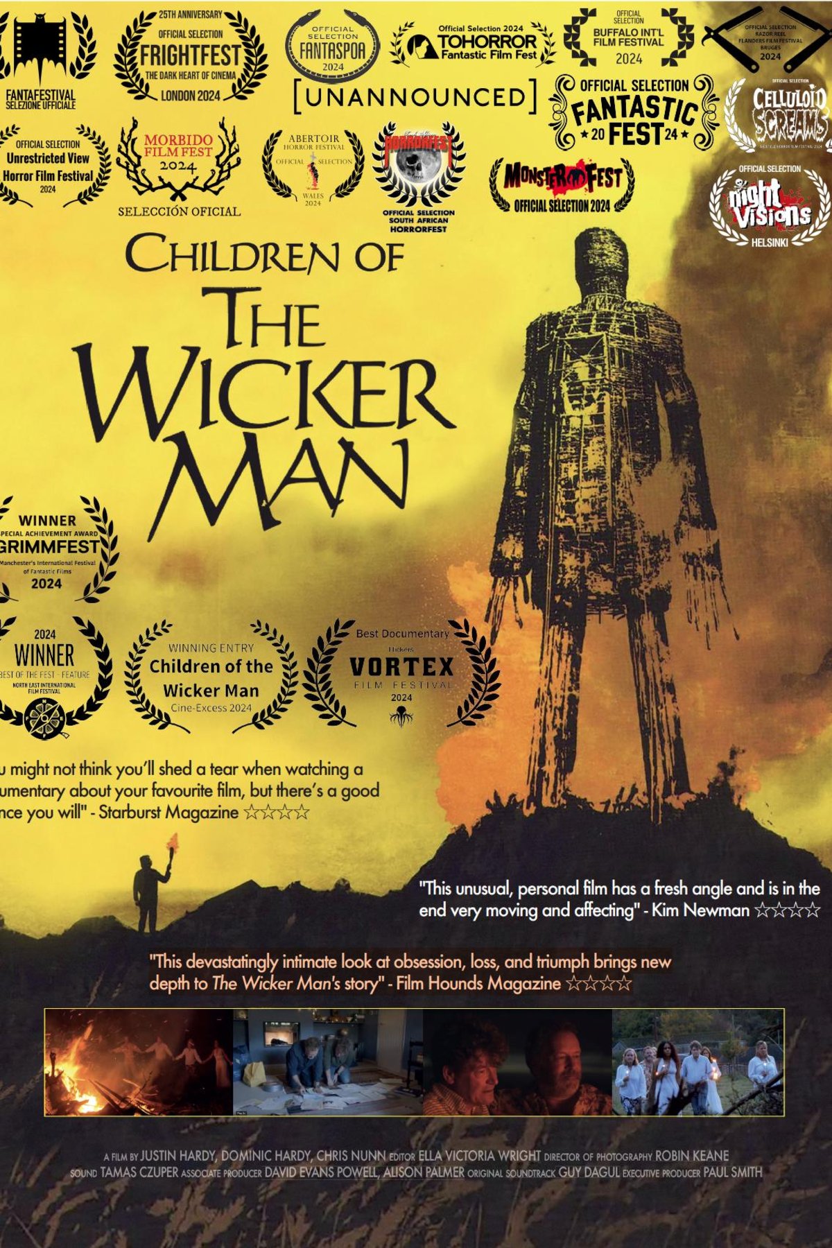 L'affiche du film Children of the Wicker Man [2024]