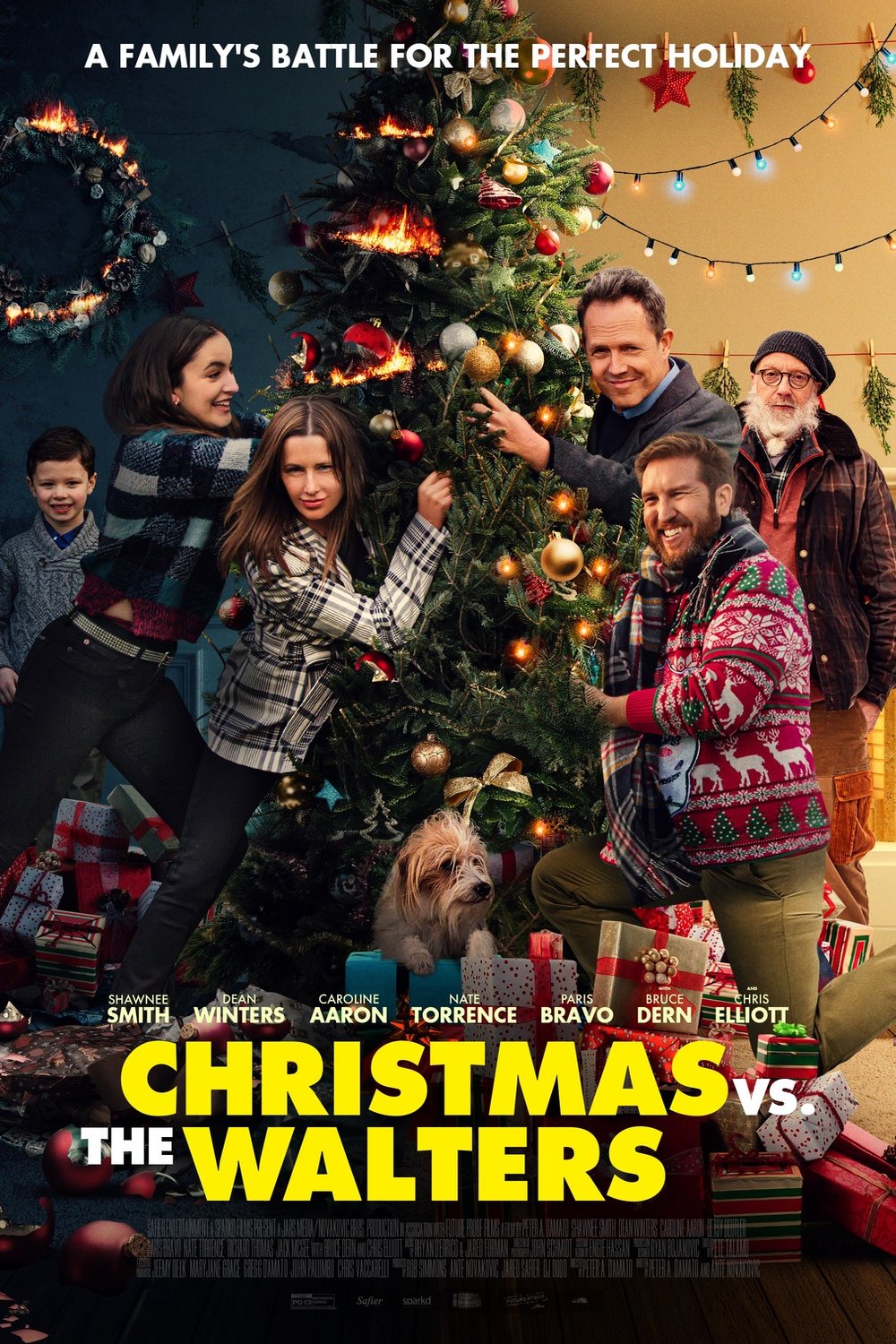 L'affiche du film Christmas vs. The Walters