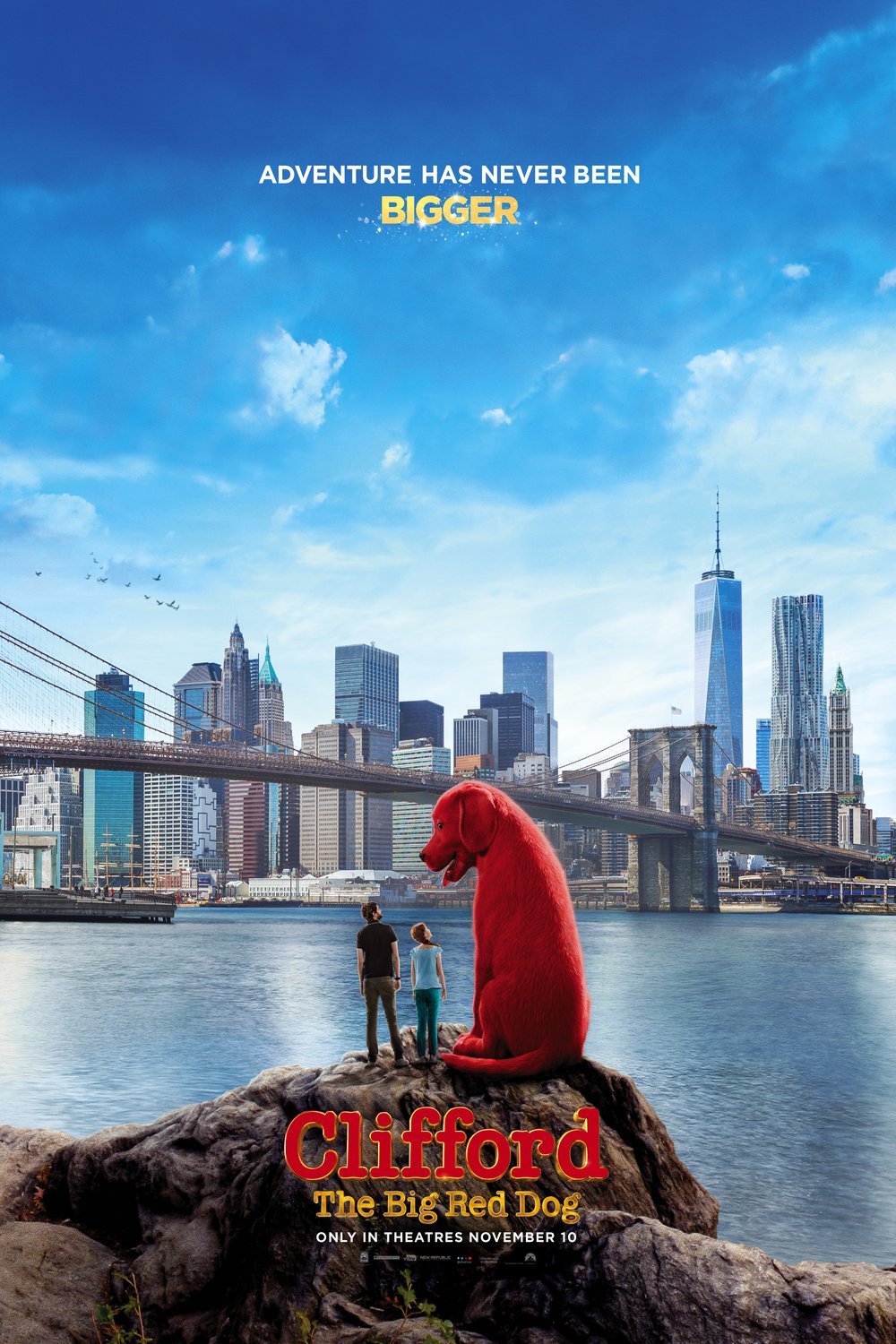 L'affiche du film Clifford the Big Red Dog [2021]
