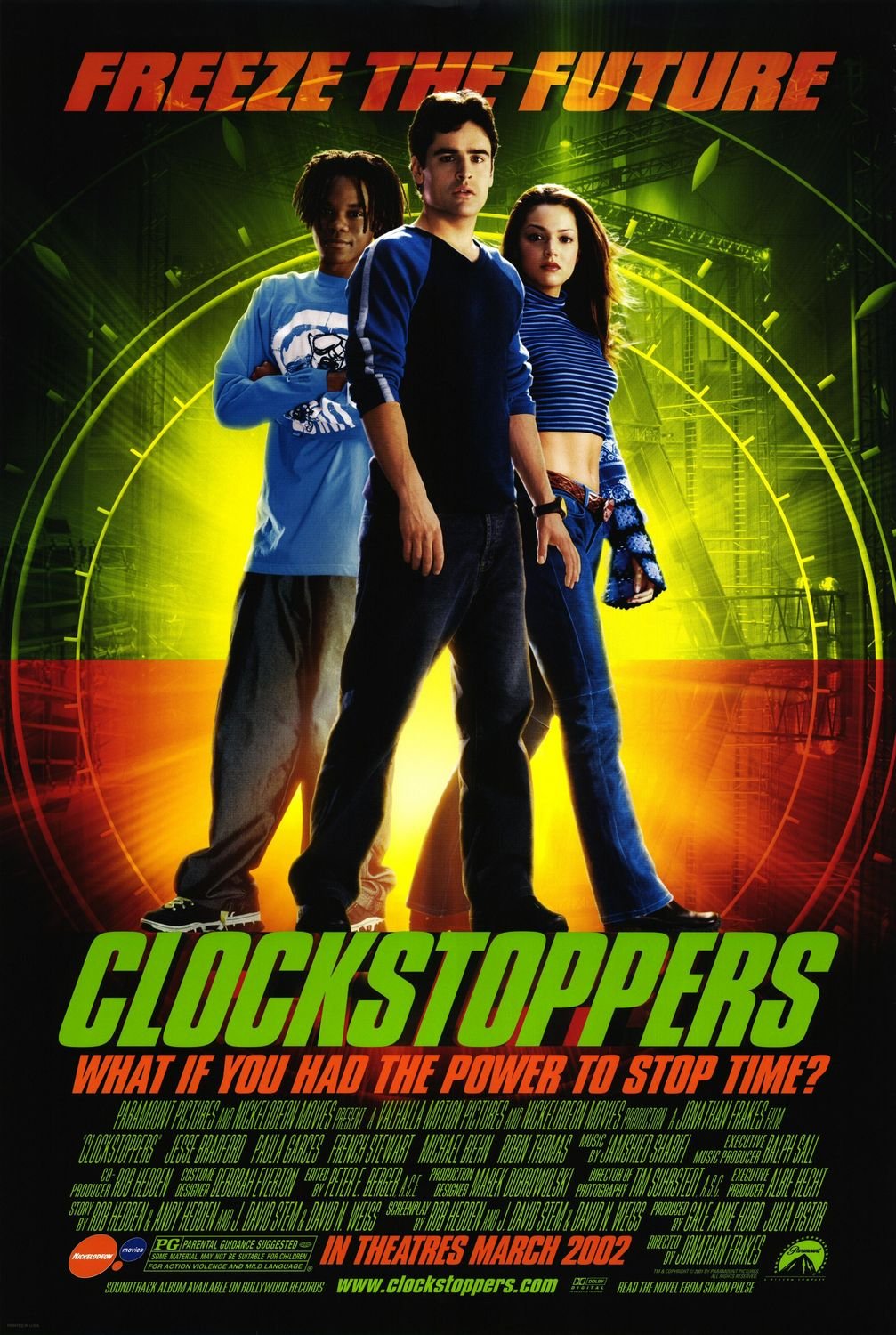 L'affiche du film Clockstoppers