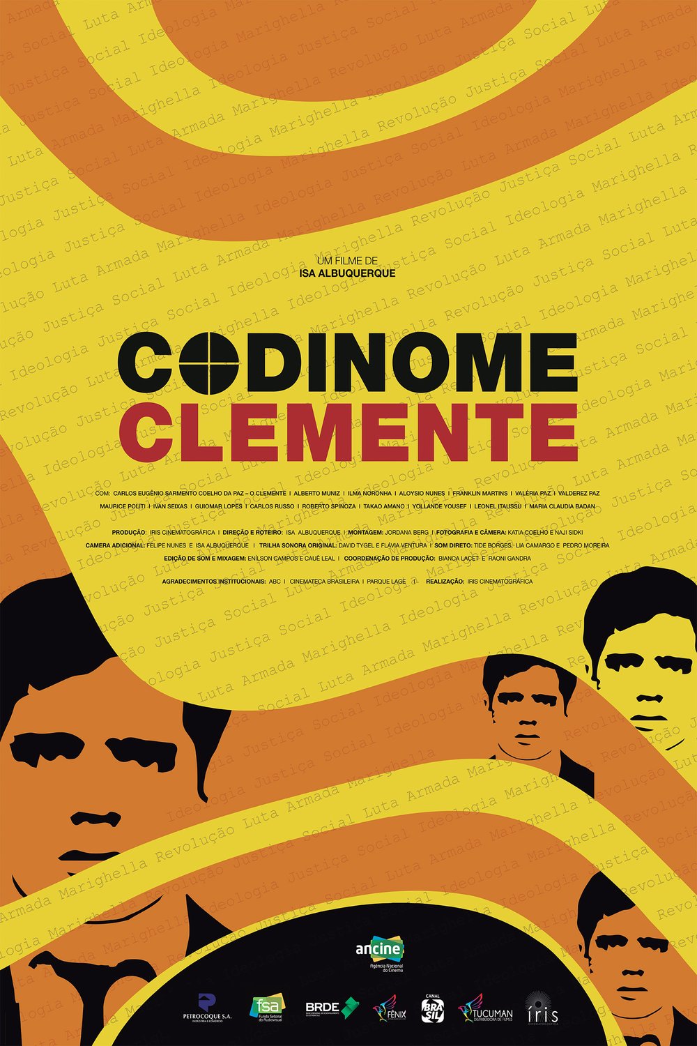 L'affiche originale du film Codinome Clemente en portugais