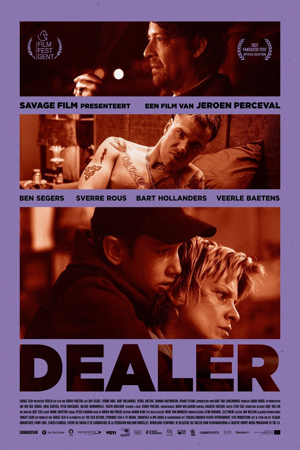 L'affiche originale du film Dealer en Flamand