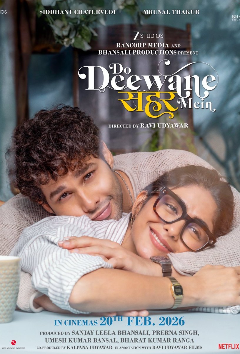 L'affiche du film Do Deewane Seher Mein [2026]