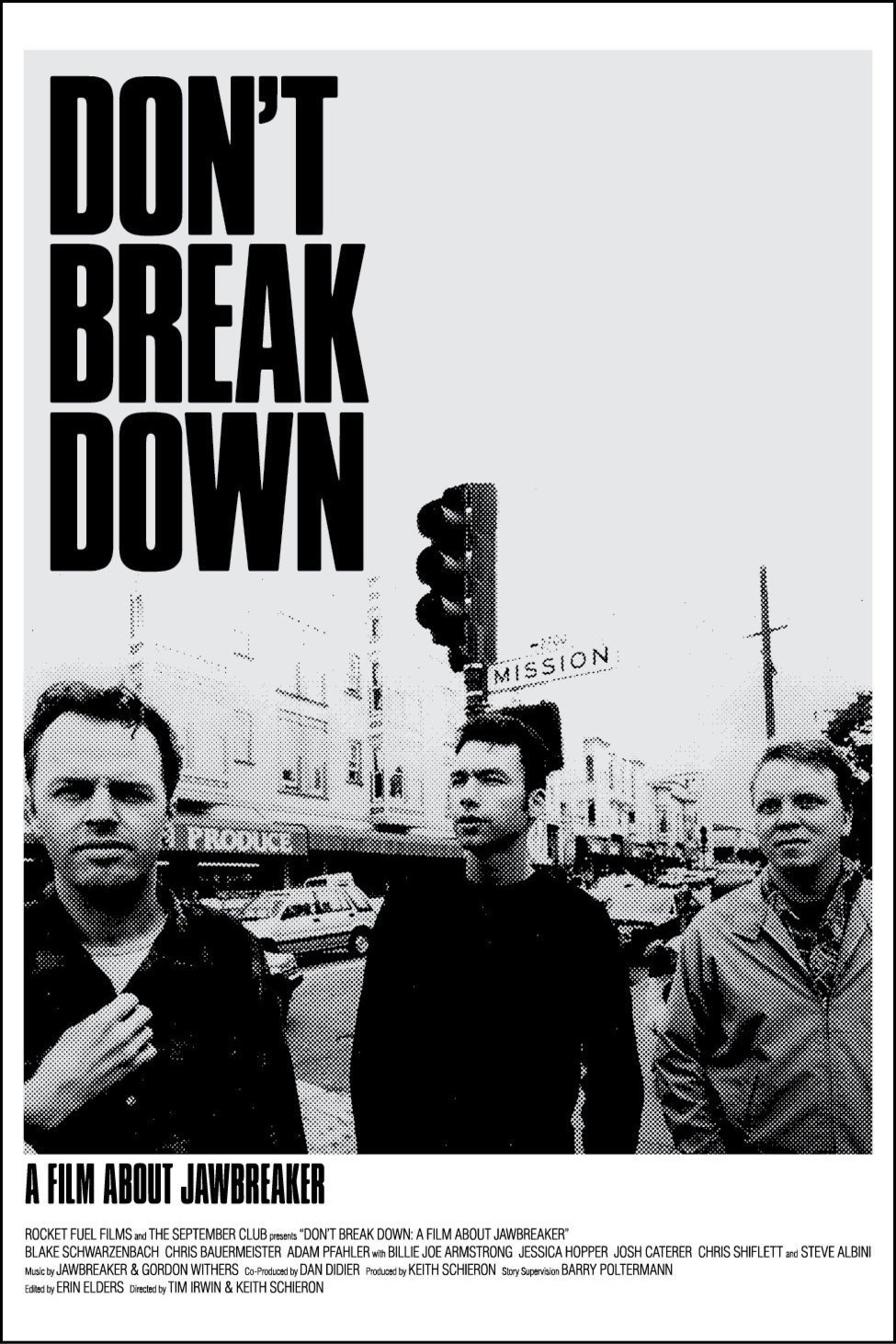 L'affiche du film Don't Break Down: A Film About Jawbreaker