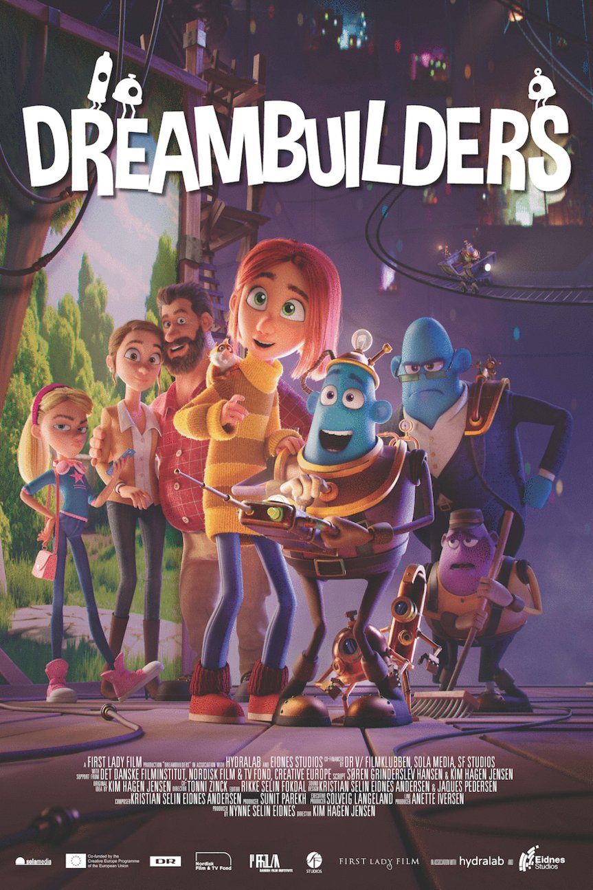 Danish poster of the movie Dreambuilders