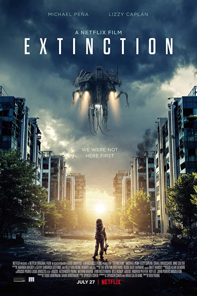 L'affiche du film Extinction