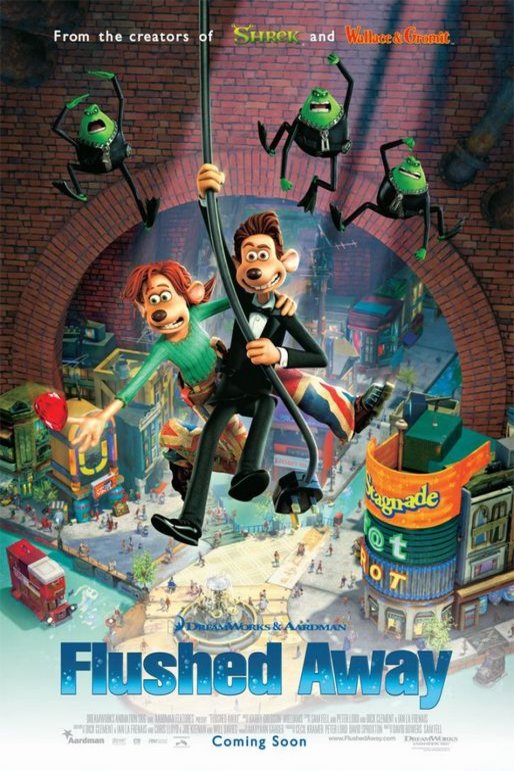 L'affiche du film Flushed Away