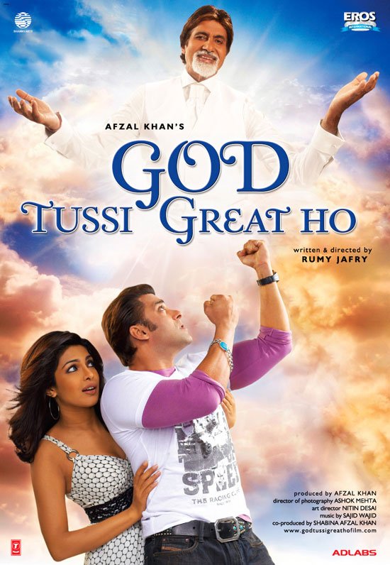 Hindi poster of the movie God Tussi Great Ho