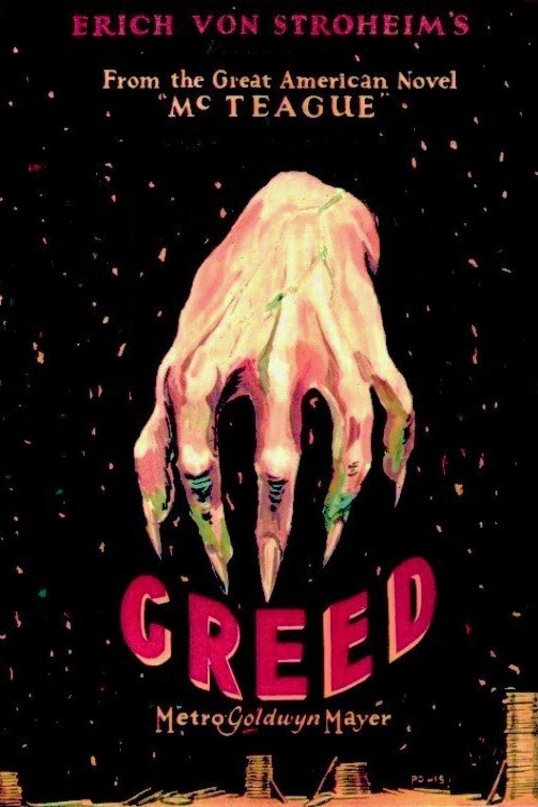 L'affiche du film Greed