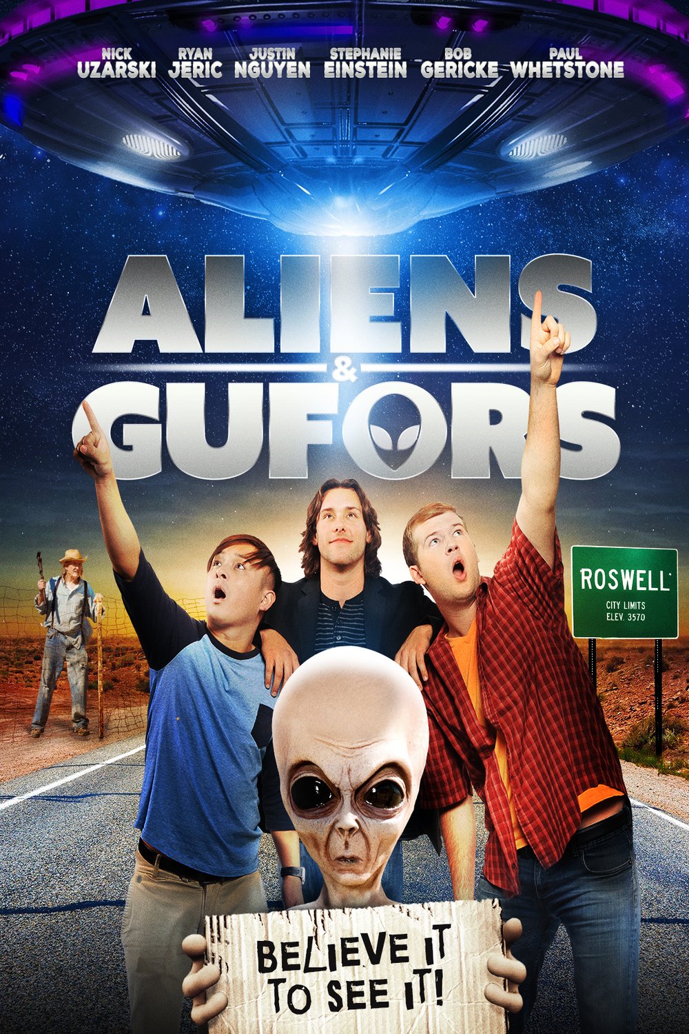 L'affiche du film Aliens and Gufors