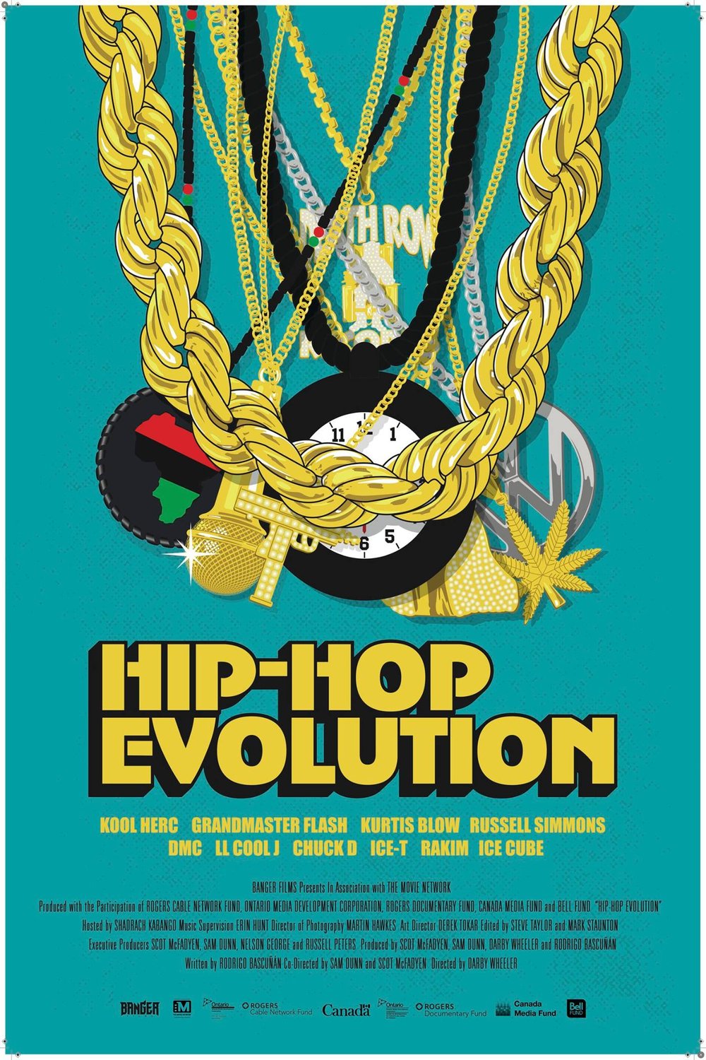 L'affiche du film Hip-Hop Evolution