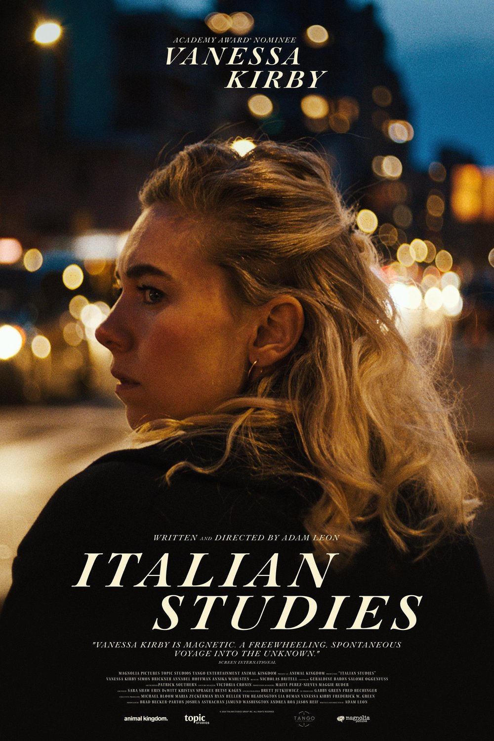 L'affiche du film Italian Studies [2021]