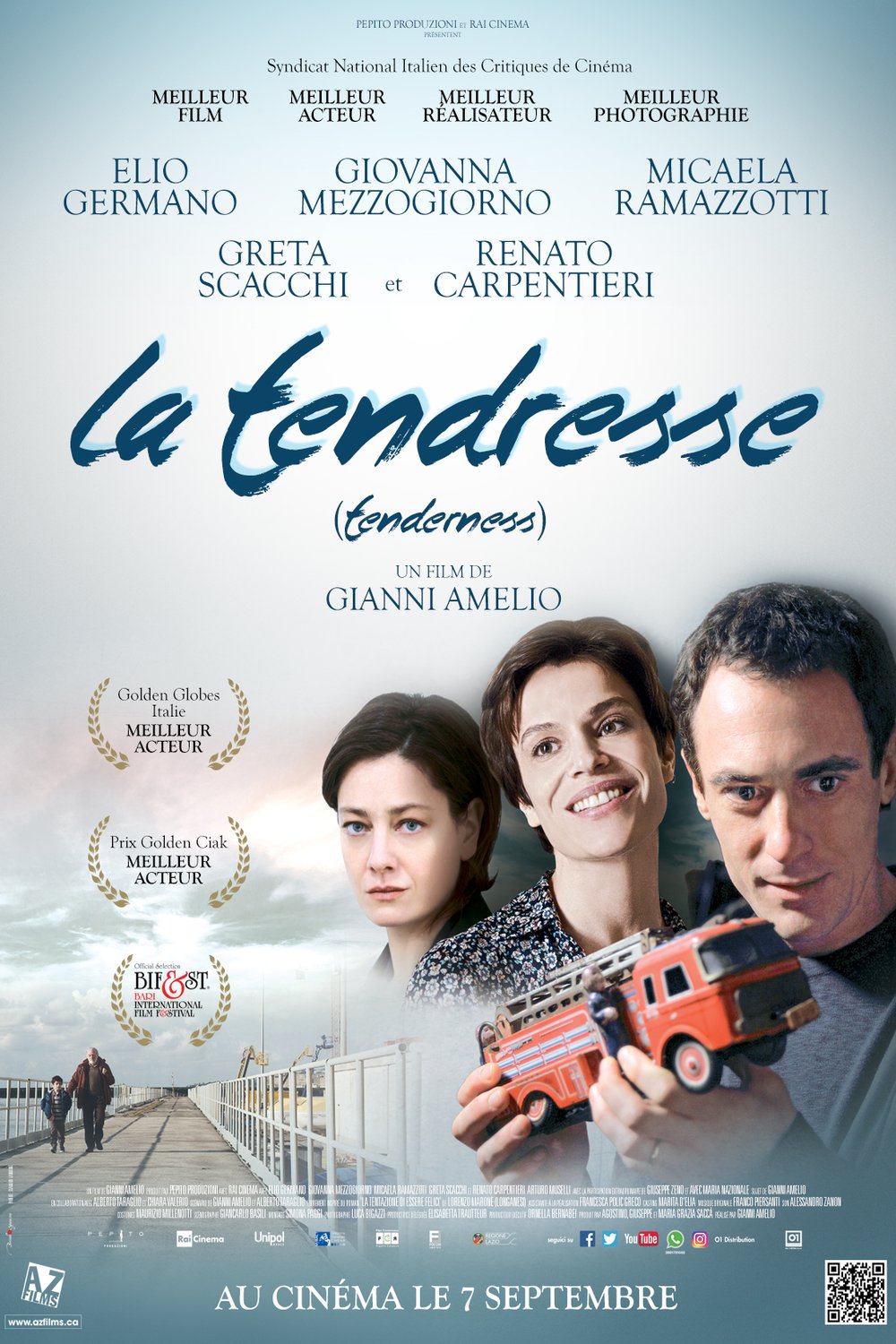 L'affiche du film La Tendresse