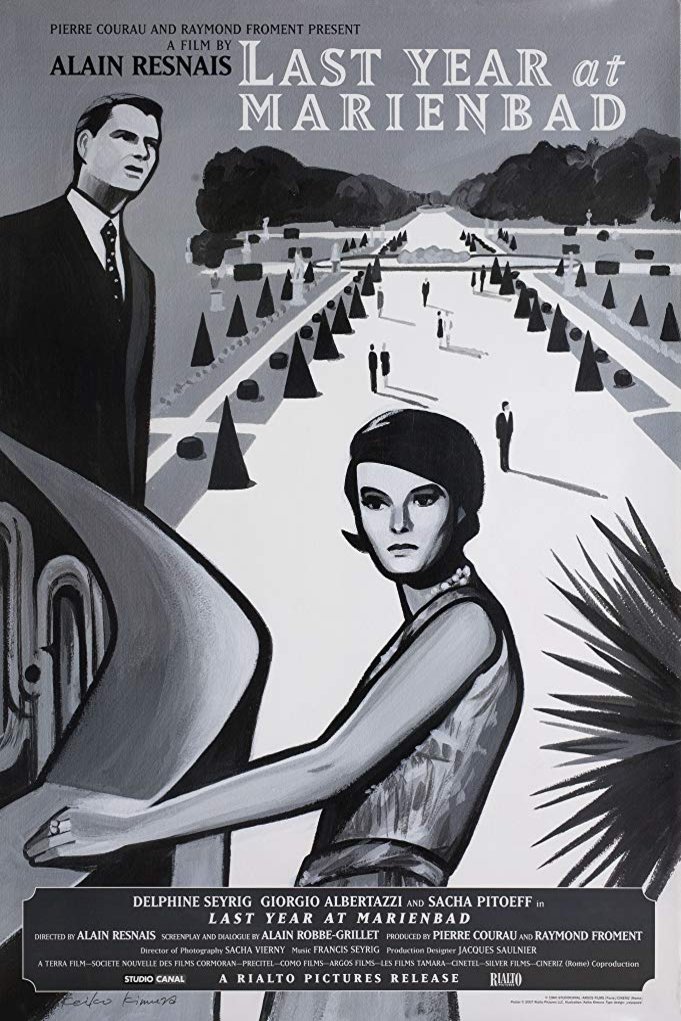 L'affiche du film Last Year at Marienbad