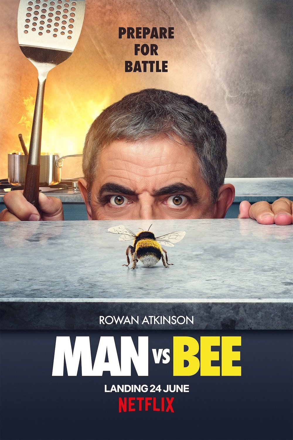 L'affiche du film Man vs. Bee