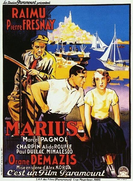 L'affiche du film Marius