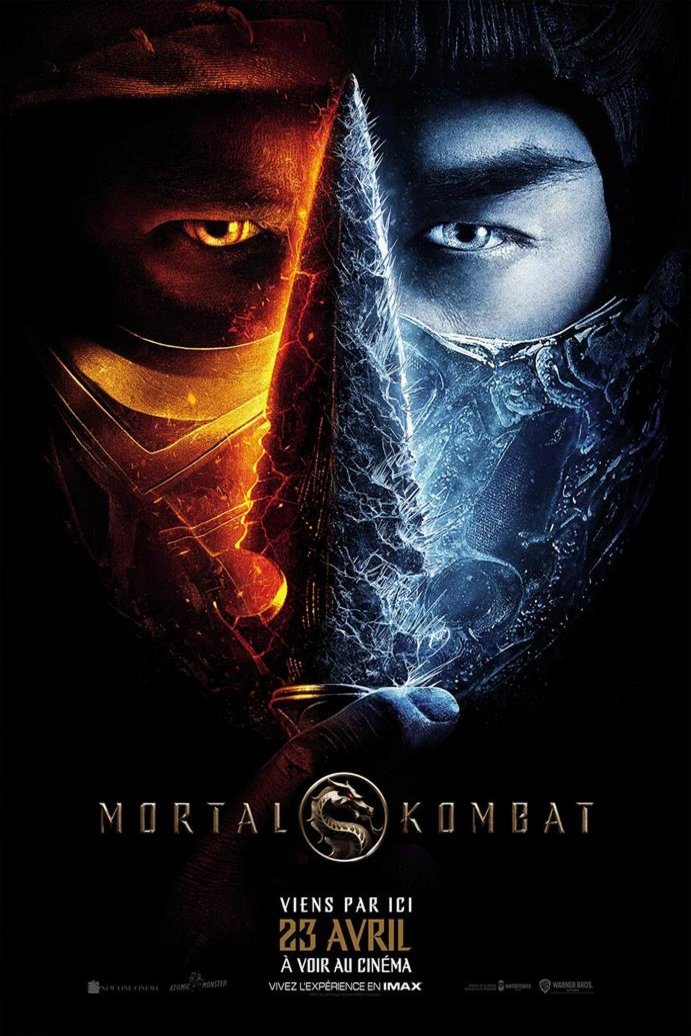 L'affiche du film Mortal Kombat v.f.