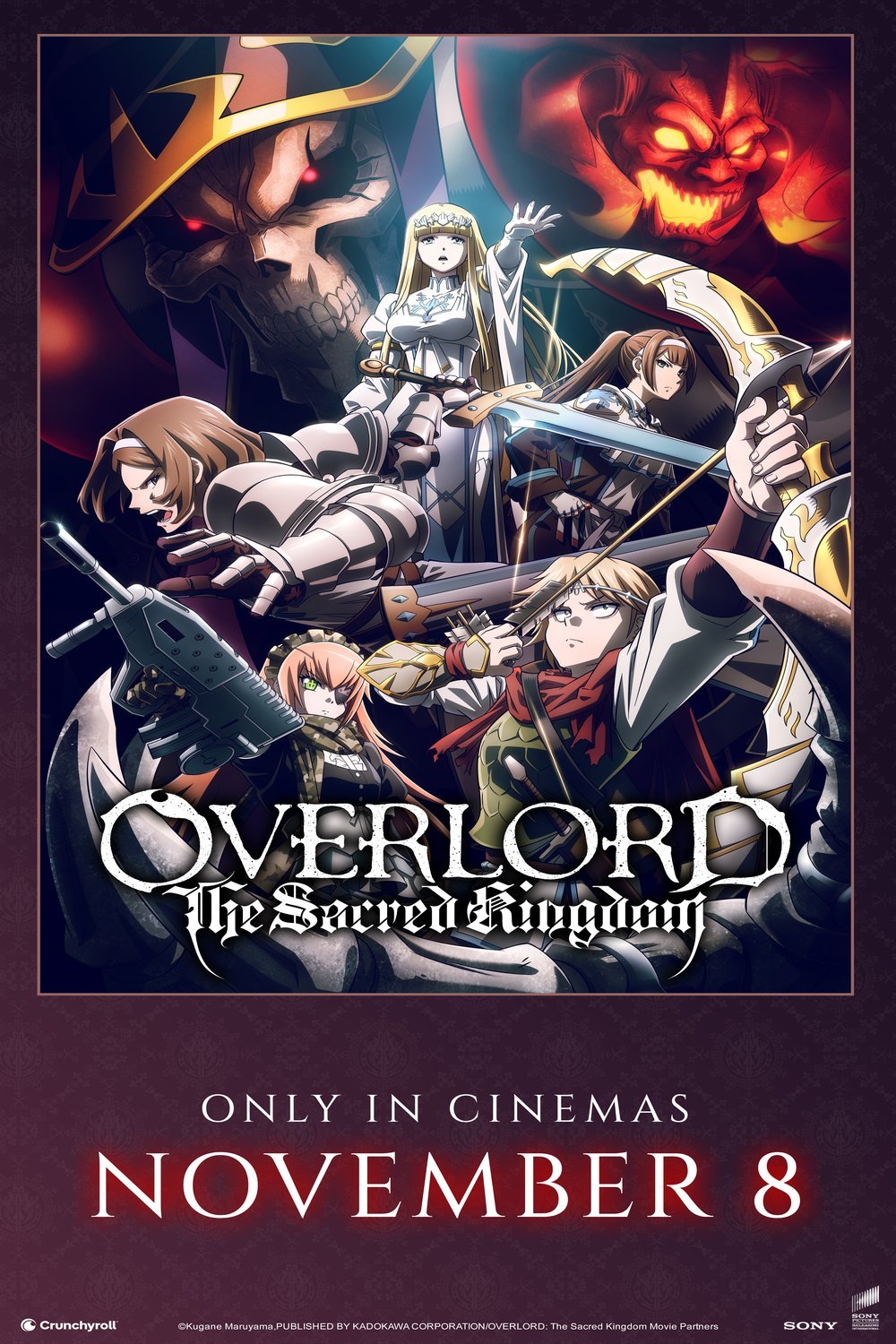 L'affiche du film Overlord: The Sacred Kingdom [2024]