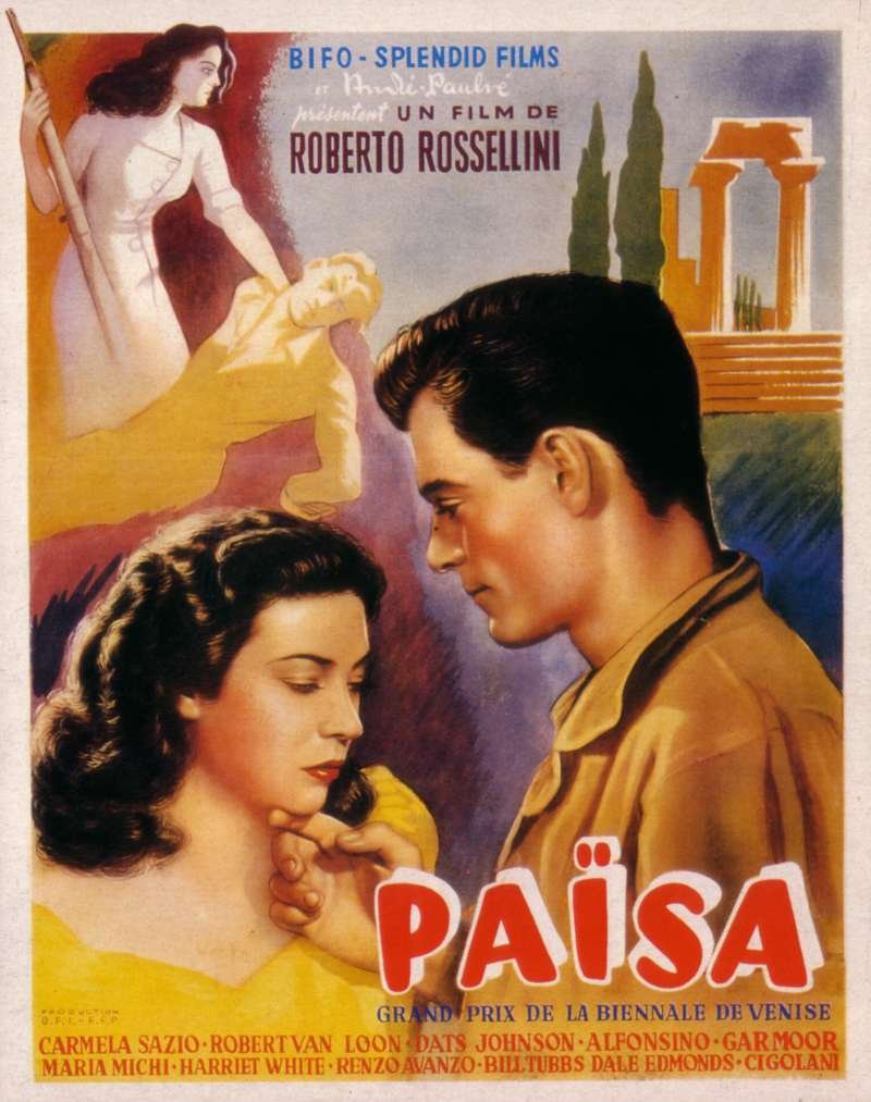 L'affiche du film Paisan