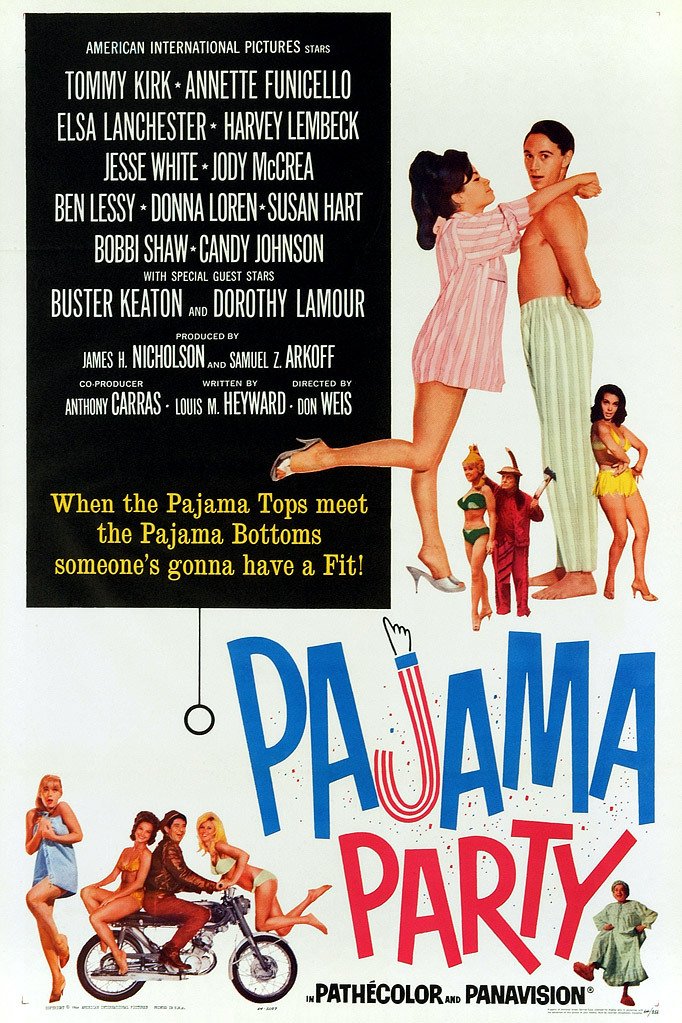 L'affiche du film Pajama Party