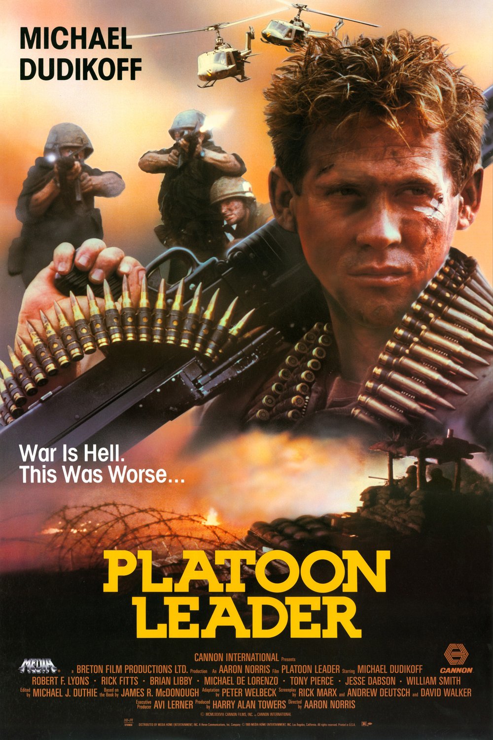 L'affiche du film Platoon Leader [1988]