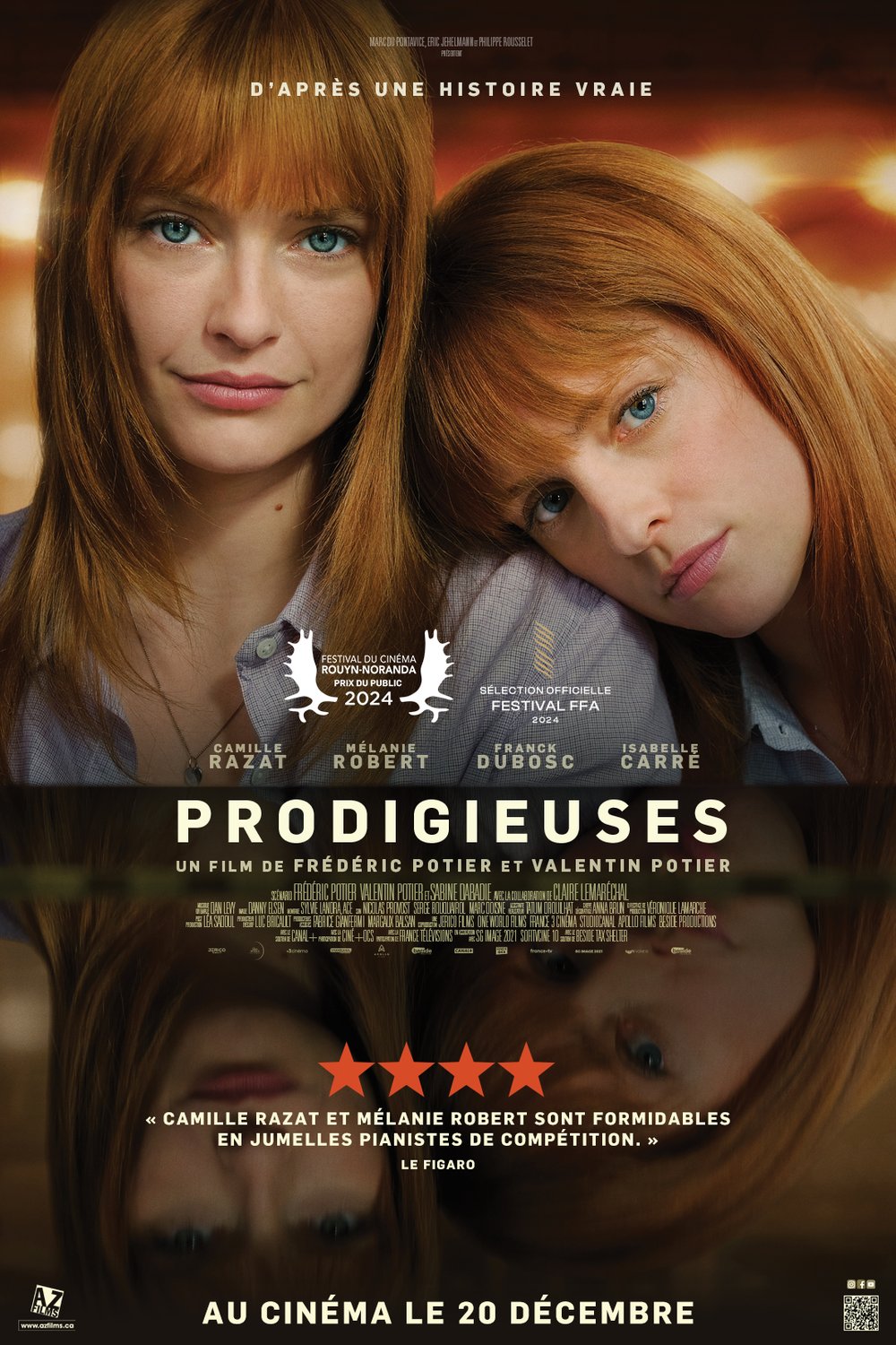 L'affiche du film Prodigieuses [2024]