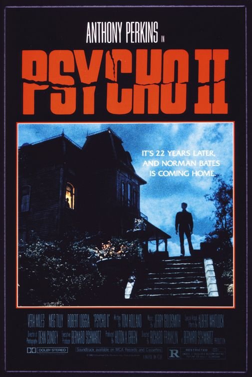 L'affiche du film Psycho II