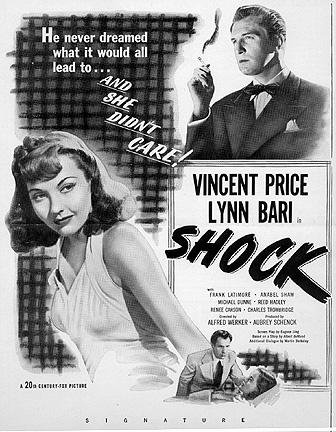 L'affiche du film Shock