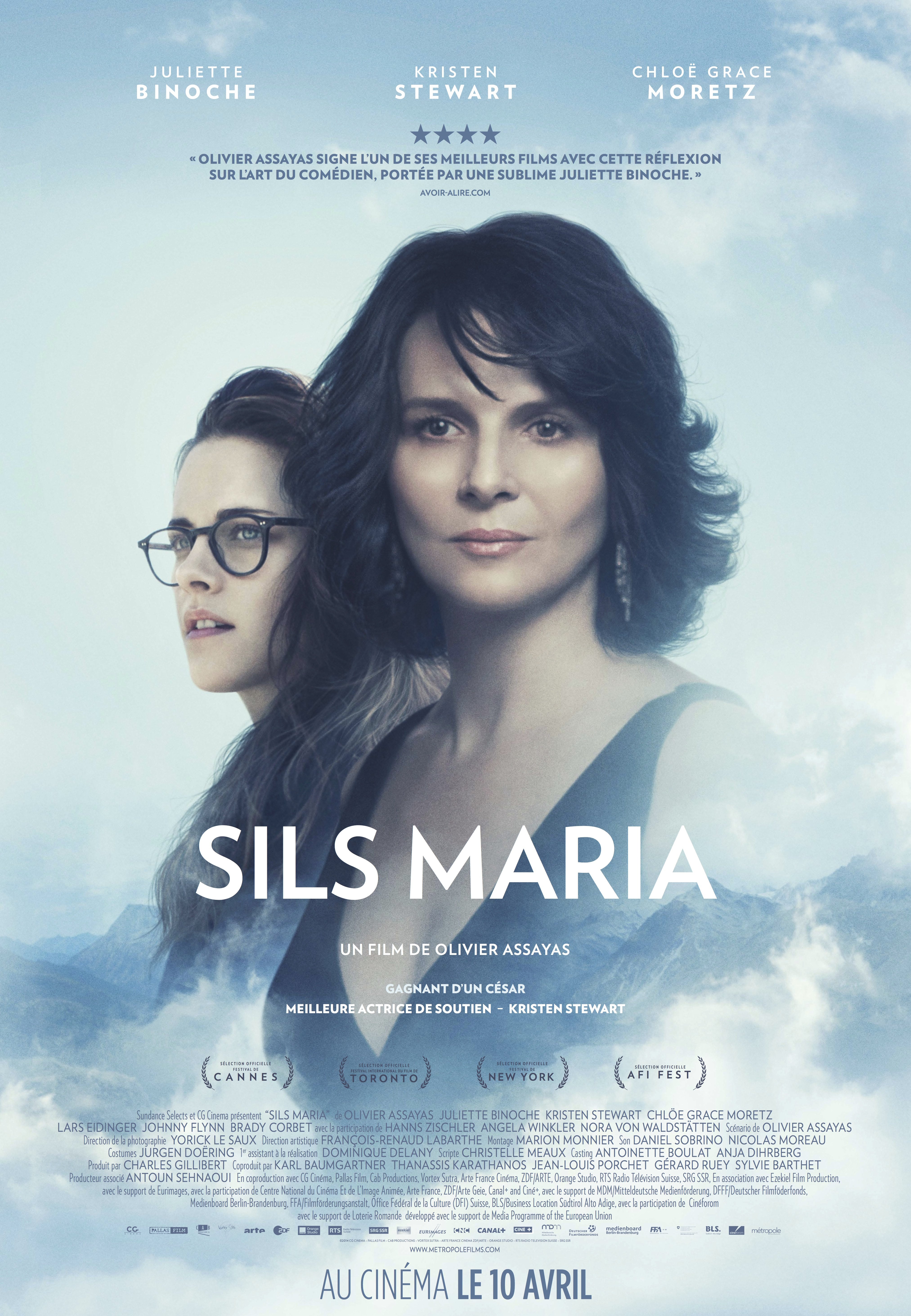 L'affiche du film Sils Maria v.f.