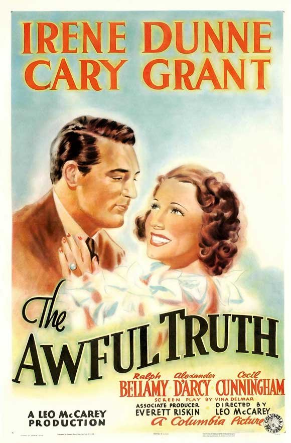 L'affiche du film The Awful Truth