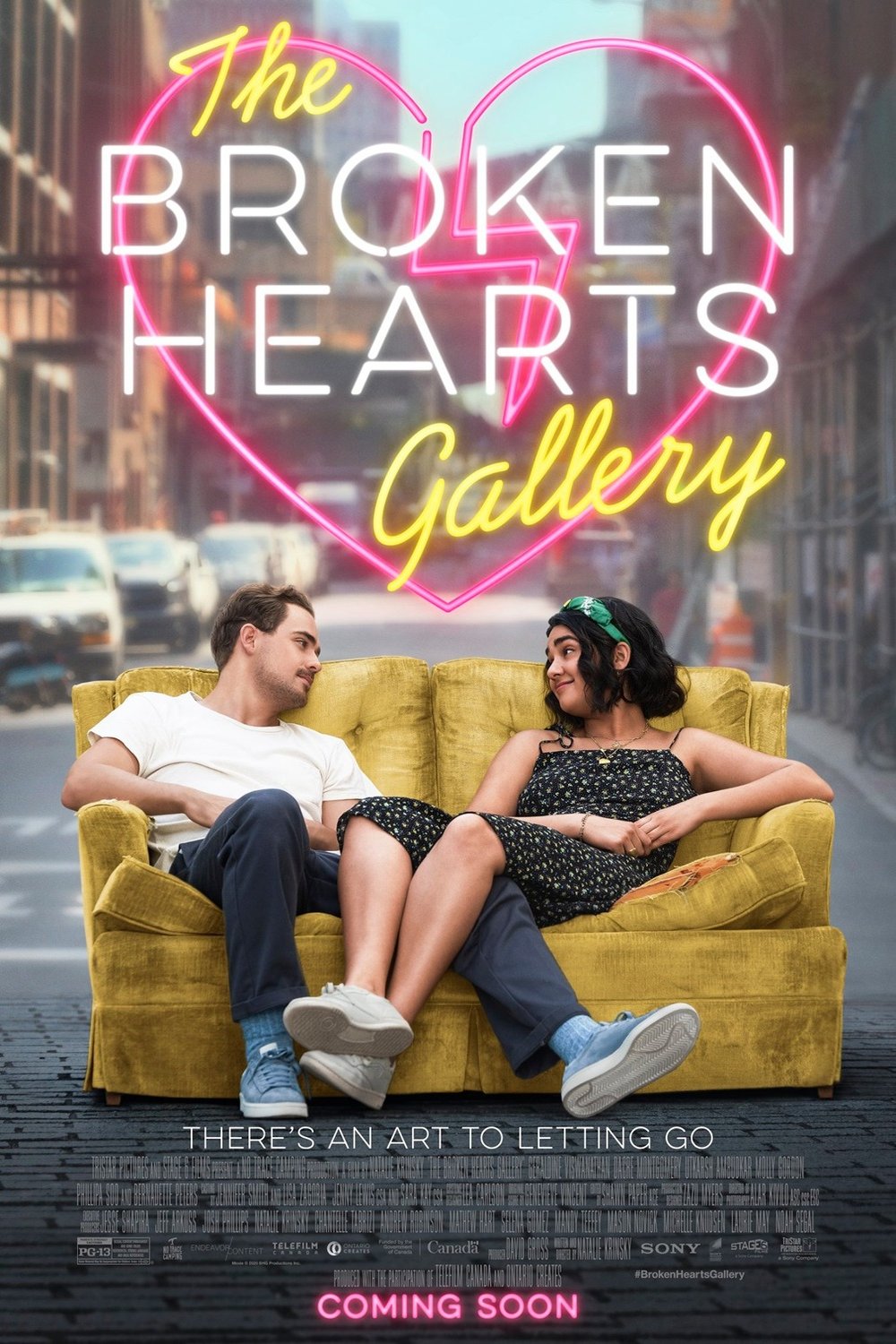 Poster of the movie The Broken Hearts Gallery