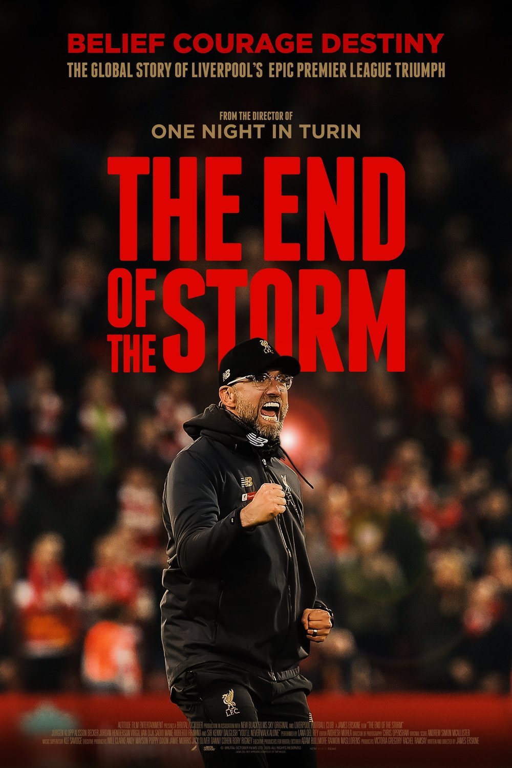L'affiche du film The End of the Storm