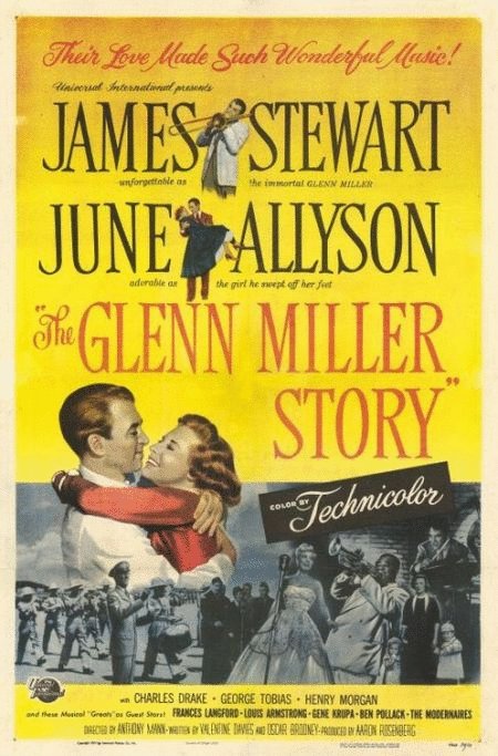 L'affiche du film The Glenn Miller Story