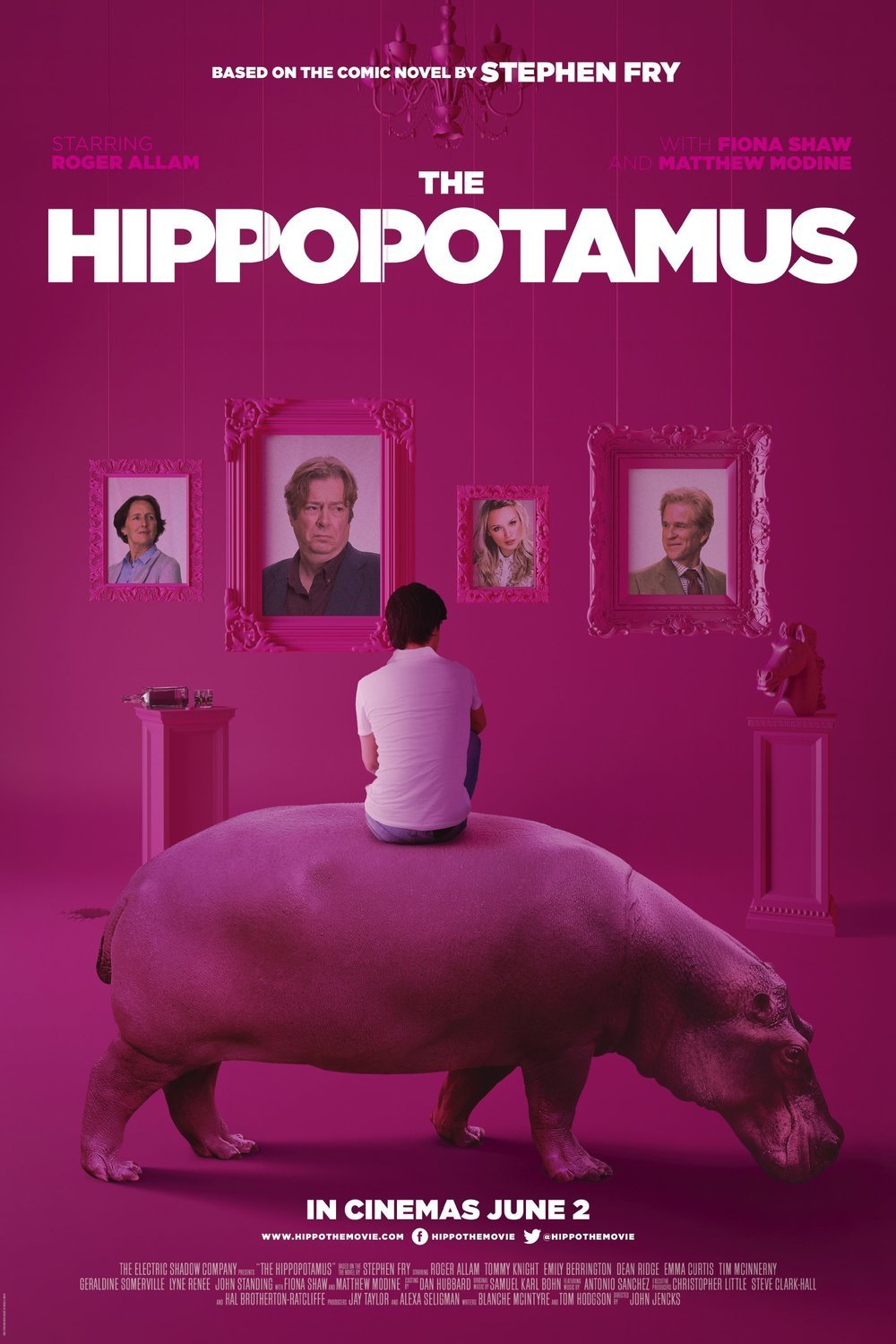 L'affiche du film The Hippopotamus