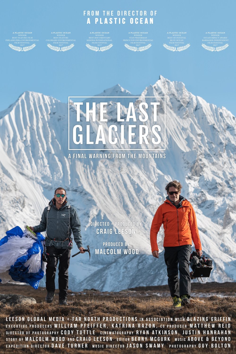Poster of the movie The Last Glaciers