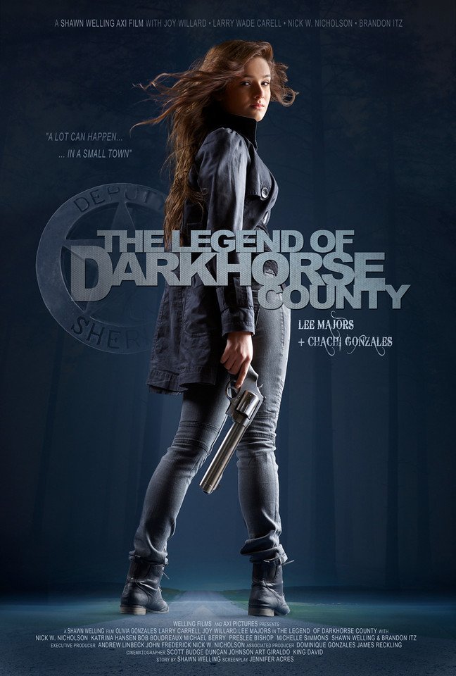 L'affiche du film The Legend of DarkHorse County