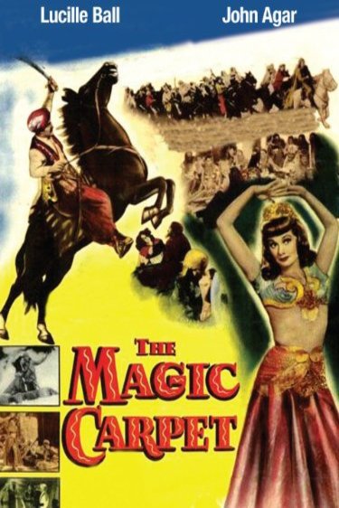 L'affiche du film The Magic Carpet